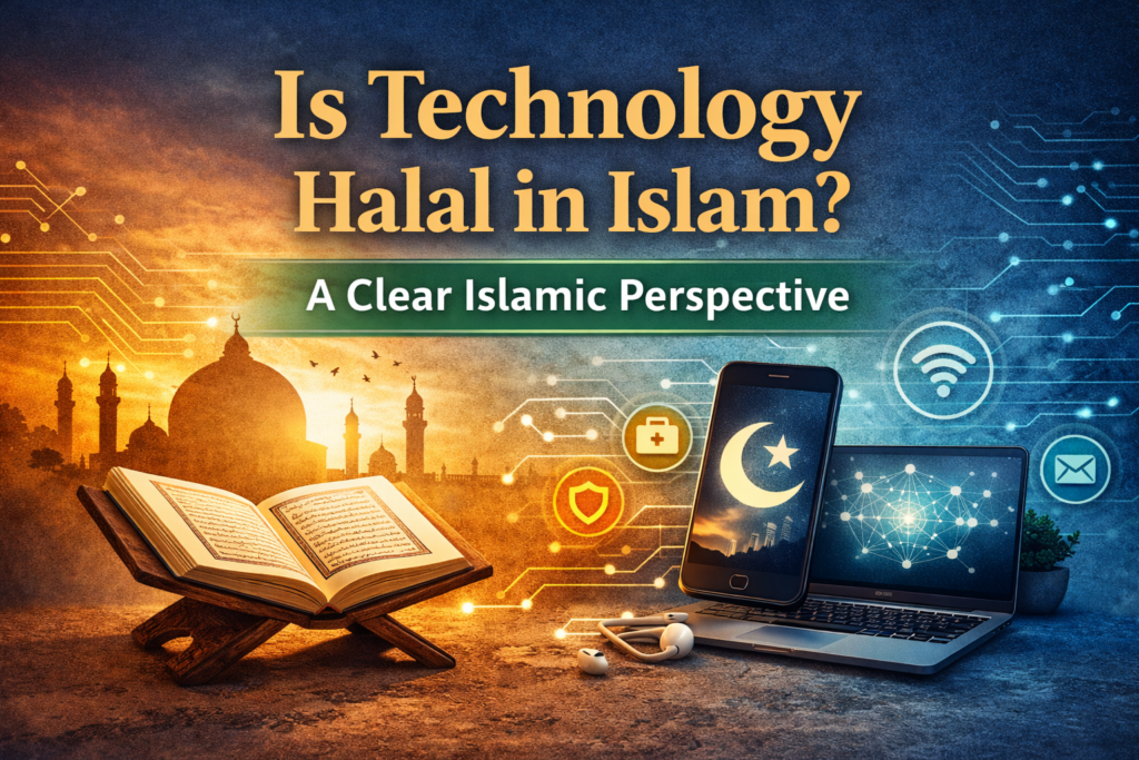 Is technology halal in Islam