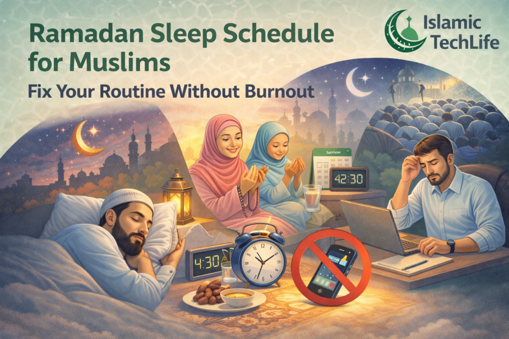 Ramadan Sleep Schedule for Muslims Fix Your Routine Without Burnout